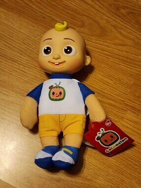 Cocomelon Inspired Yellow & Blue Plush Baby Doll